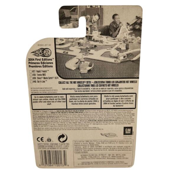 2004 Hardnoze Chevy Monte Carlo Hot Wheels #39/100, HW First Editions Die Cast - Picture 2 of 6